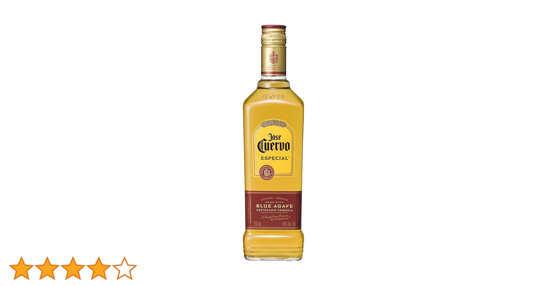 Jose Cuervo Especial Tequila 38%, 700ml : Amazon.sg: Grocery